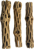 Awesome Aquatic Natural Cholla/Choya Wood, 3 Pieces 6” for Shrimp Habitat, Chew Toys, and Aquarium Decoration