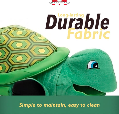 Marshall Pet Products Ferret Turtle Tunnel Toy, Green, Fun Turtle-Shaped Design for Small Pets
