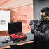 TSA Approved Gun Case, Hard Shell Waterproof & Foam Shock Proof, 11”*9.4”*4.5” Travel Case for 9mm Pistol