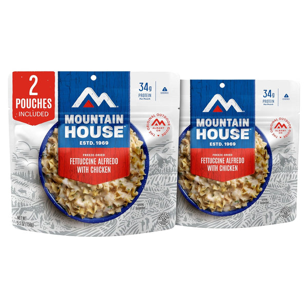 Mountain House Fettuccine Alfredo with Chicken | Freeze-Dried Food for Camping, 2