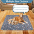 2 Pack 41"x41" Washable Pee Pads for Dogs, Reusable Puppy Pads, Waterproof Pet Training Pads, Non-Slip Fast Absorbent