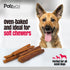 20 Pack Palz&Co Duck Sausage Dog Treats - of All-Natural Grain-Free Chews for Dogs, Supports Dental Health & Hip