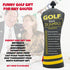 Funny Golf Fore Dummies Checklist Headcovers for Blade Putters, Great Golfer Gifts for Dad, Men, Women