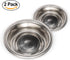 Neater Pet Brands Stainless Steel Dog and Cat Bowls (2 Pack) | Neater Feeder Cat Deluxe Replacement Bowl