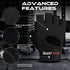 BEAST RAGE Workout Gloves for Men & Women - Fingerless Gym Gloves with Palm Protection, Breathable & Lightweight