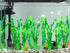 MyLifeUNIT Artificial Seaweed Water Plants for Aquarium - 10 PCS Plastic Fish Tank Plant Decorations (Green)
