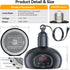 TFNN Lamps,200W-350W-500W 3-6-9-12H Chicken Coop Heater Reptile Heating Lamp Upgraded with UVA UVB Ligh Timer,Protable