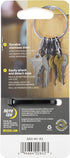 Nite Ize BigRing KeyRing, Multi Key Holder Carabiner with 8 Stainless Steel Key-Holding S-Biners