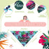 50 Summer Chunful Pcs Dog Bandanas Bulk Flora Dog Bandanas Pet Triangle Scarf Bib Seasonal Pet Costume Adjustable Cat