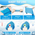 10 Pack MENOLY Cooling Towels, Cooling Towels for Neck and Face, Sweat Microfiber Towel Soft Breathable Towel for Gym