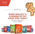 Buddy Biscuit Softies Dog Treats, 6 oz Pouch, Soft & Chewy, Natural Bacon and Cheese Flavor