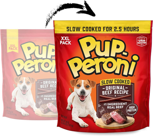 38 Oz. Pup-Peroni Original Beef Recipe Dog Treats, Bag
