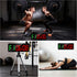 Faweskiy Count Upgraded Gym Timer Clock for Tabata/FBG/EMOM - Large Workout Clock for Home Gym with Remote Control