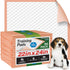 MED PRIDE Dog Training Pads, Pack of 125, Ultra-Absorbent Disposable Puppy Potty Pee Pads, Leakproof & Waterproof