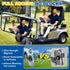 Bainianhhg Magnetic Golf Cart Phone Holder, Alloy Phone Mount, Compatible with MagSafe iPhones Series and All