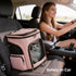 Backpack Backpack Backpack Lekereise Pet Carrier Expandable Cat for Small Dogs Cats, Dog Bag with Breathable Mesh, Pink