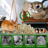 1000g Chinchilla BWOGUE Pet Snacks Sweet Bamboo Chew Toy for Squirrel Rabbits Guinea Pigs Hamster