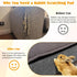 3.28ft kathson Bunny Scratch Pad, Self Adhesive Rabbit Scratching Mat for Couch Furniture and Wall Protector, Cuttable