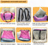 Amremsu 25,Fully Small Dogs Car Seat Under Detachable and Washable Ultra Soft Carseat Travel, with Clip-on,Portable