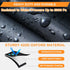 Waterproof Bike Cover for 2 or 3 Bikes, Heavy Duty Outdoor Bicycle Covers with Lock Holes & Storage Bag