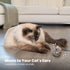 Touch-Activated Gray Squeak Mouse Cat Toy with Catnip