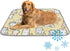 imiBBWQu Cooling Pad Cute Cats Clouds Yellow Pet Mat Cooling Washable Pet Pads