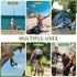 Solar Portable Shower Bag, 5 Gal/20L Camping Shower Bag with Removable Hose & On-Off Switchable Shower Head for Outdoor