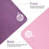 IUGA Eco Friendly Non Slip Yoga Mat Thick Anti-tear Workout & Exercise Mat for Yoga, Pilates, Fitness (72"x 24"x 6mm)