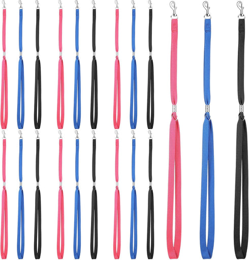 18 Pcs Pet Dog Grooming Loops, Adjustable Nylon Restraint Noose for Dog Cat Safety Rope Grooming Supplies (21 Inch)