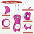 TIXIPEM Golf Divot Repair Tool- Switch Foldable Divot Tool Rack with Magnetic Ball Marker & Open Button Use for Golf