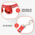 Balacoo Pet Collar and Leash Combo with Jingle Bell Dog Collar and Pulling Leash Rope Strap for Outdoor Use