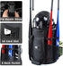 VIGERARI Baseball Bucket Bag, Coaches Bag, Expandable Softball Bucket Bag with Padded Seat, Baseball Gear Organizer