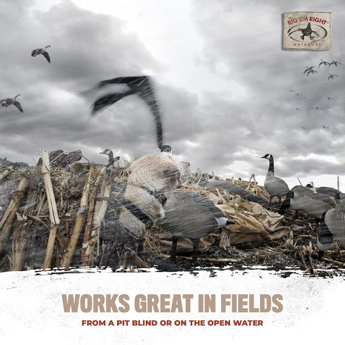 Rig'Em Right Waterfowl Hypnotizer Goose Flag for Bird Hunting
