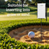 CTYYPYUYU Set- Signs4 Pack,Large Golf Metal Proximity Marker, Closest to the Pin Marker Includes Golf Course Fairway
