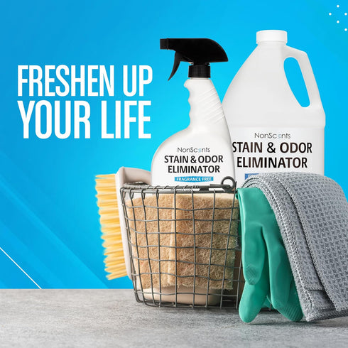 32 oz NonScents Stain & Odor Eliminator Spray for Strong Odor - - Pet Odor Eliminator for Home - Carpet Stain Remover