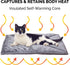 Furhaven ThermaNAP Self-Warming Cat Bed for Indoor Cats & Small Dogs, Washable, Reflects Body Heat - Gray, Small