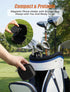MOKPR 12-17 N52 360 Magnetic Golf Cart Phone Holder Compatible with MagSafe for iPhone Series, Magnets Phone Mount