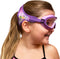 Frogglez Youth Swim Goggle Mask, Wide View Anti-Fog for Kids under 10 (Ages 4-10)