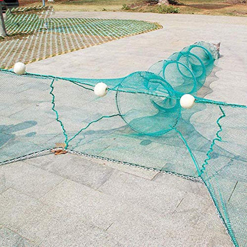 Lawaia Crawfish Trap Fish Trap Fishing Net Collapsible Crab Trap/Portable Minnow Trap