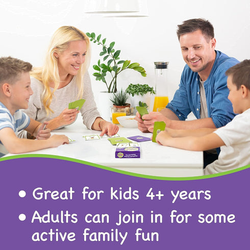 PE Equipment - Kids Workout Exercise Cards for Fun Indoor Recess Activities, Elevate Kids Fitness with Workout Equipment