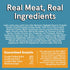Real Meat Air Dried Dog Food with Real Lamb & Fish, 2lb Bag, Grain-Free, High-Protein, All-Natural