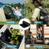 Thallike Set, 8 Portable Toilet bags Poo Gel Gallon Drawstring Camping Toilet Bags with Portable Toilet Absorbent Gel