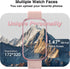 RLQA 24/7 Counter, IP68 Fitness Tracker, Smart Watches for Women Men with Heart Rate/Blood Pressure/Blood Oxygen