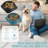 2PCS Slow Feeder Dog Bowls, Anti-Slip Maze Puzzle Feeding Bowls for Small and Medium Dogs and Cats (Black Navy Blue)