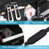 MOSISO Waterproof Bike Rack Bag, Peony Bicycle Trunk Pannier Rear Seat Bag for Cycling