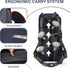 ShowyLive 60L Waterproof Hiking Backpack for Men - Durable, Lightweight with Rain Cover and Adjustable Straps, Blue