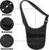 Underarm Sling Bag for Men - Slim Anti-Theft Conceal Carry Crossbody Tactical Molle Bag