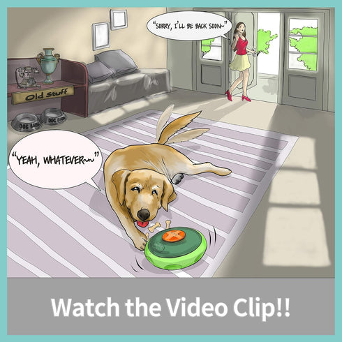 Sniffiz SmellyUFO Durable Interactive Treat Dispensing Puzzle/Enrichment Toy for Dogs - Mind Stimulating Food Game/Slow