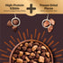 Wellness CORE+ Dry Dog Food with Wholesome Grains, Made in USA with Real Freeze-Dried Meat (Turkey, 4 lbs)