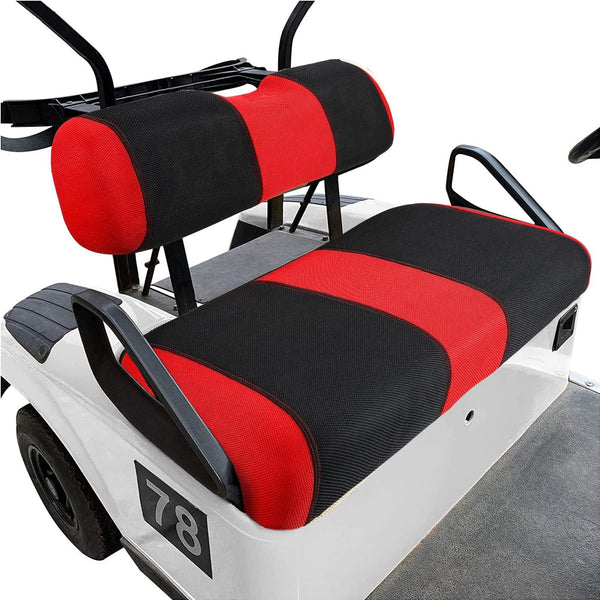 Golf Cart Seat Covers for Older Golf Cart, Durable Breathable Material for EZGO TXT RXV